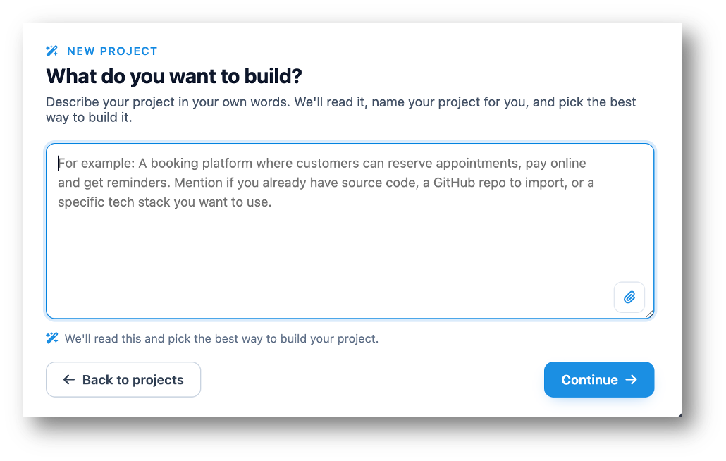How to Create Project