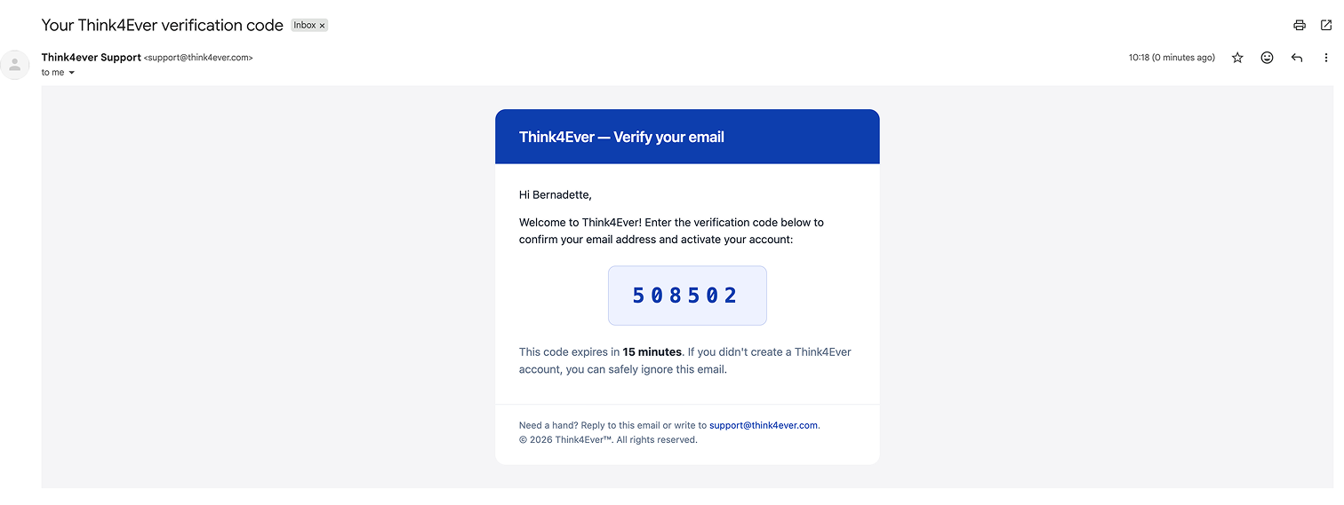 Email Verification