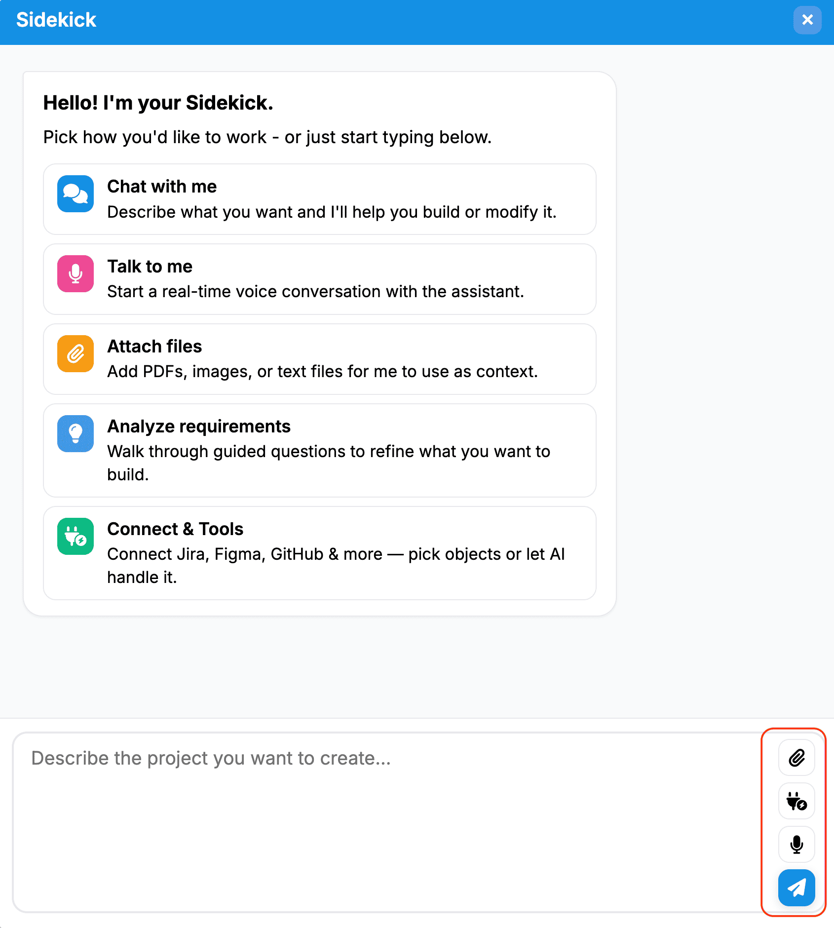 Interface Quick Commands