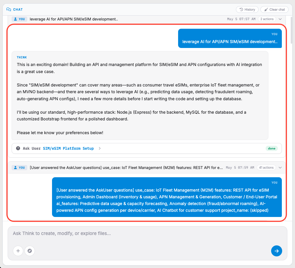 AI Assistant Panel