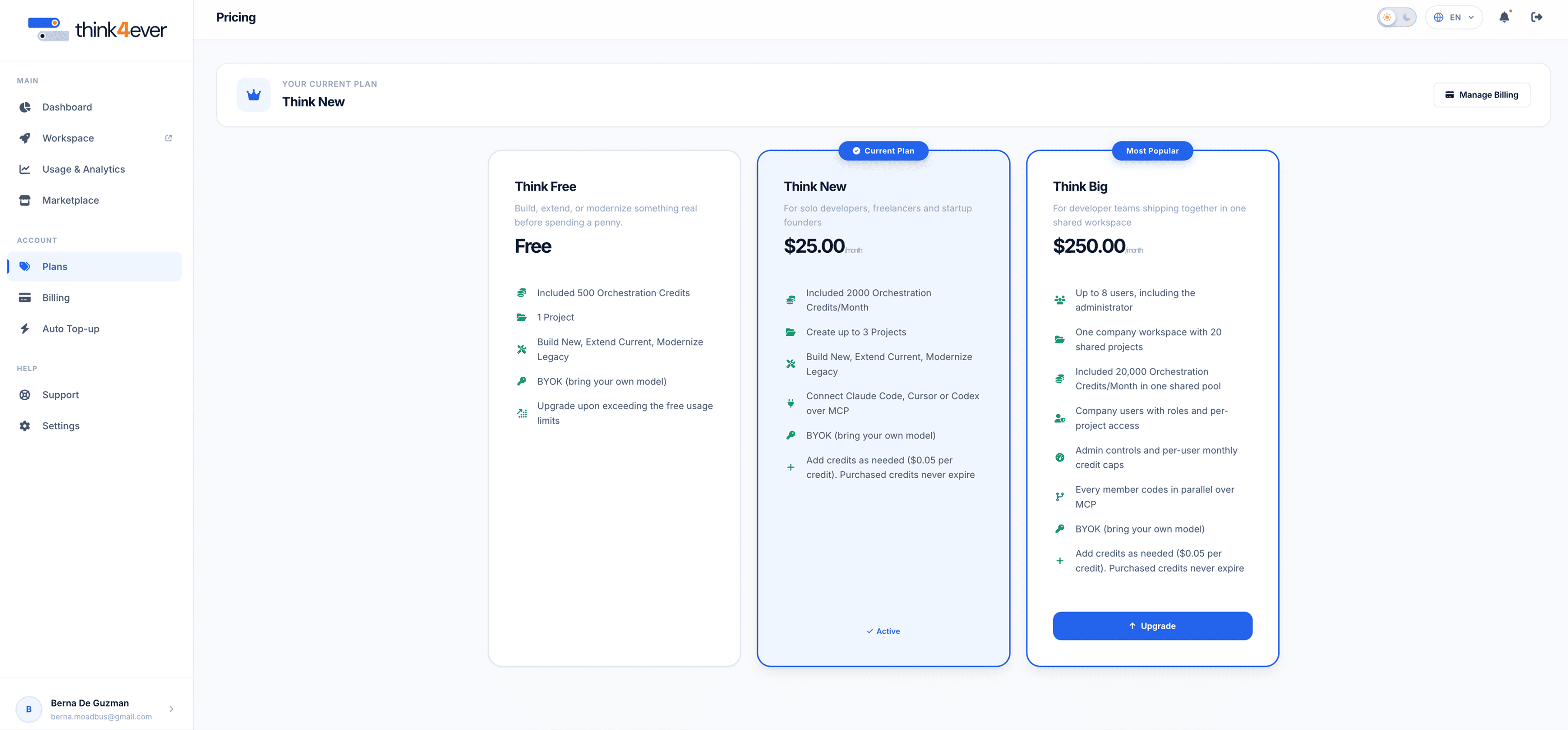 Plans Overview