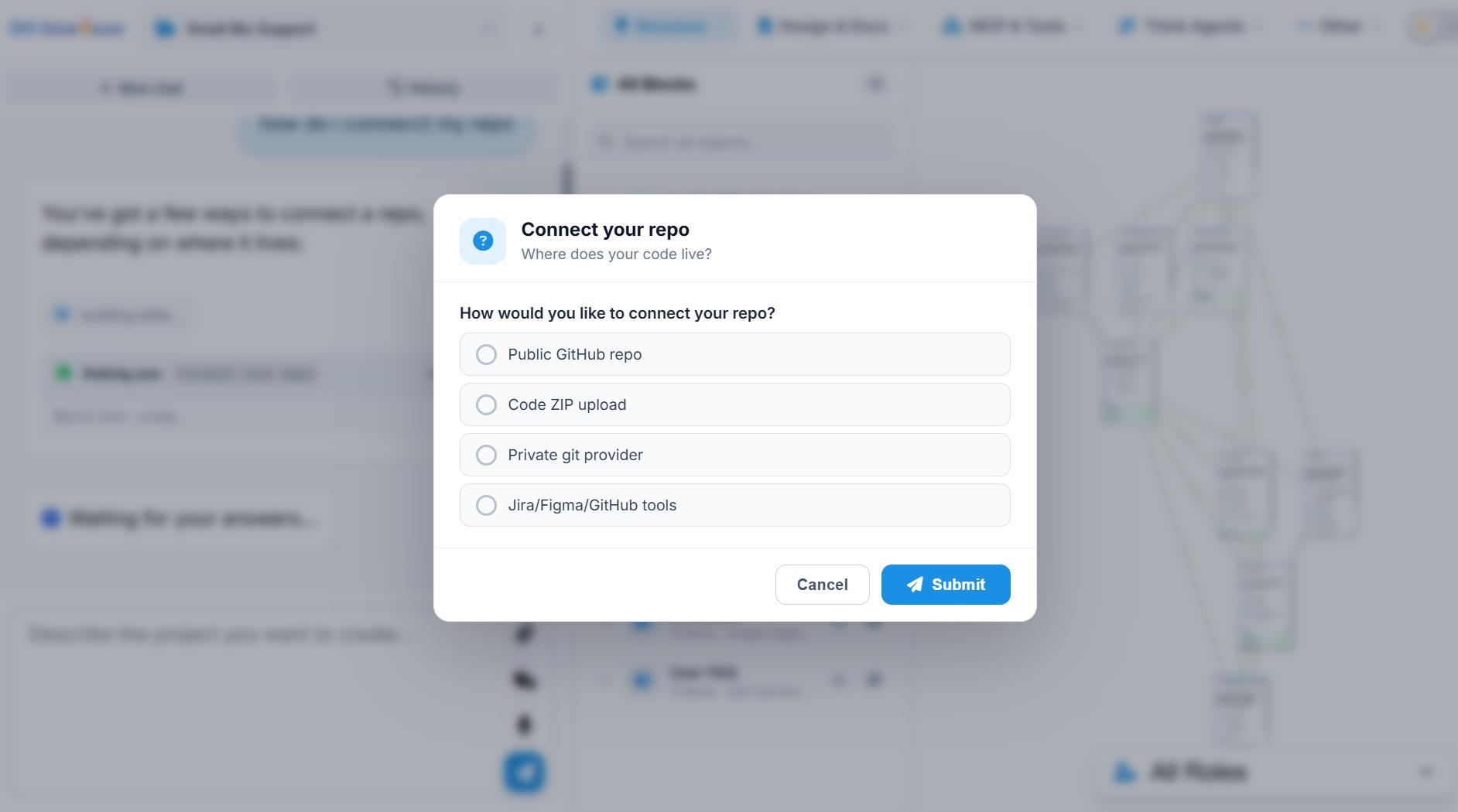 Connect your repo
